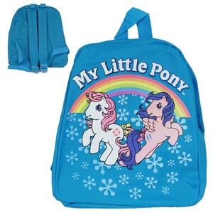 My Little Pony Classic Rainbow Mini Backpack. NWT